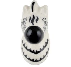 Zebra Head Pattern Ceramic Cabinet Knobs